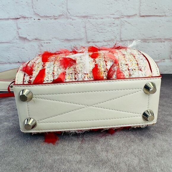 Authentic Alexander McQueen Vintage Shoulder Bag Tweed Leather - Picture 7 of 13